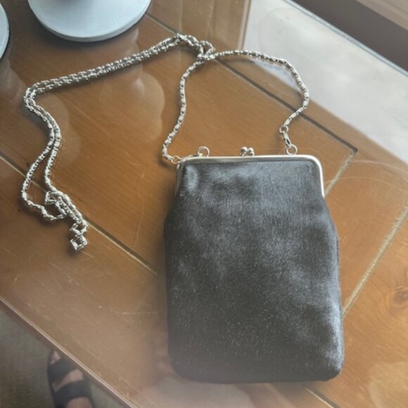 NWT - Brahmin Cow Hair Cross Body Bag - Picture 10 of 15